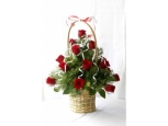 Fresh and Gorgeous - 12 Stems Basket